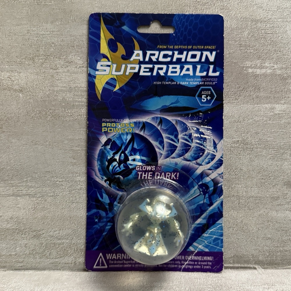 Blizzard StarCraft Archon Superball Blizzcon 2014 Glow In the Dark New Ball‎